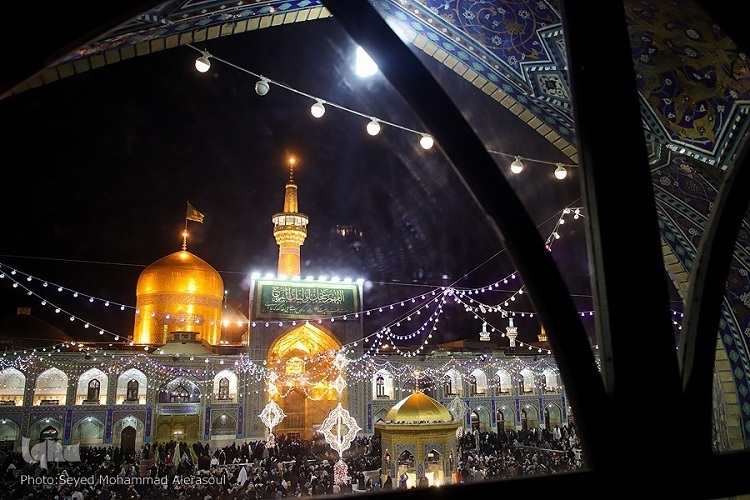 Holy shrine of Imam Reza (AS) in Mashhad