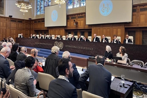 A public hearing at ICJ on the Israeli genocide in Gaza