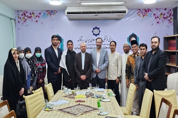 Iranian deputy culture minister Ali Reza Moaf attends gathering of Thai Quran activists in Bangkok