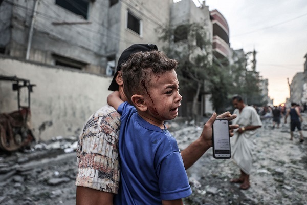 Children suffering the most in the Israeli attacks on Gaza