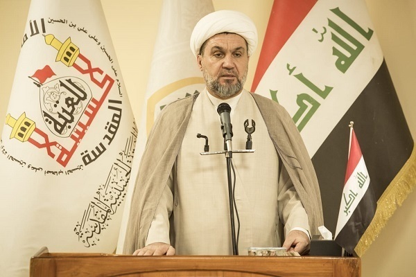 Sheikh Khayruddin al-Hadi, head of the Dar-ol-Quan Center affiliated to the Astan of Imam Hussein (AS) holy shrine