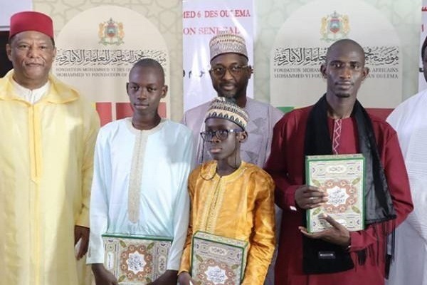 Contenders in a Quran competition in South Africa