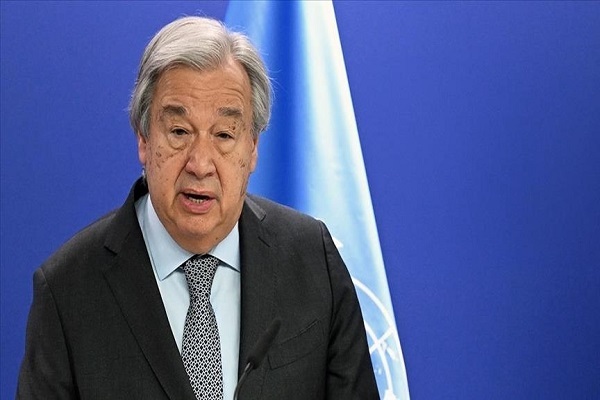 UN Secretary General Antonio Guterres
