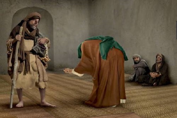 Imam Ali (AS) gave his ring to a poor man while in Ruku in Salah