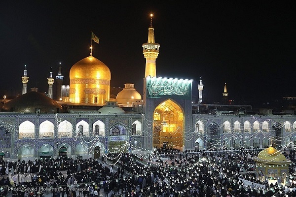 Holy shrine of Imam Reza (AS) in Mashhad