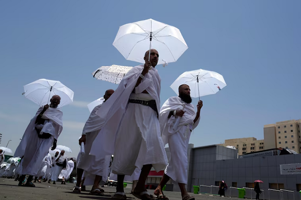 Extreme heat killed some 1,300 Hajj pilgrims in Saudi Arabia this year.