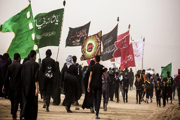 Arbaeen pilgrims in Iraq