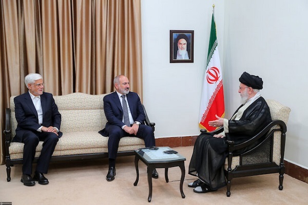 Armenian Prime Minister Nikol Pashinyan met with Leader of the Islamic Revolution Ayatollah Seyed Ali Khamenei in Tehran on July 30, 2024.