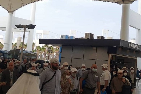 Hajj pilgrims in Mecca