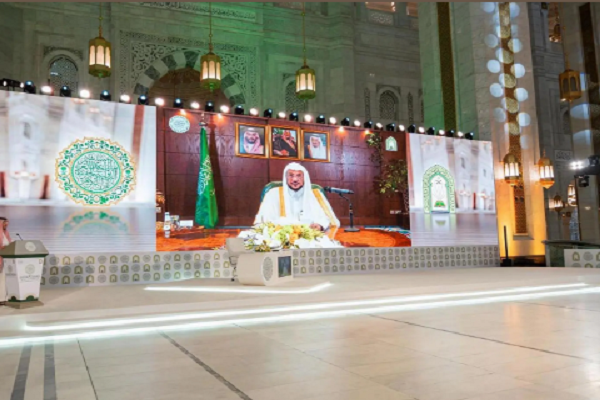 Saudi Minister of Islamic Affairs, Dawah and Guidance Abdullatif bin Abdulaziz Al Al-Sheikh on Saturday, August 10, launched the final qualifiers of the 44th edition of the King Abdulaziz International Competition for the Memorization, Recitation and Interpretation of the Holy Quran in Mecca