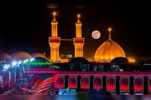 Holy shrine of Imam Hussein (AS) in Karbala
