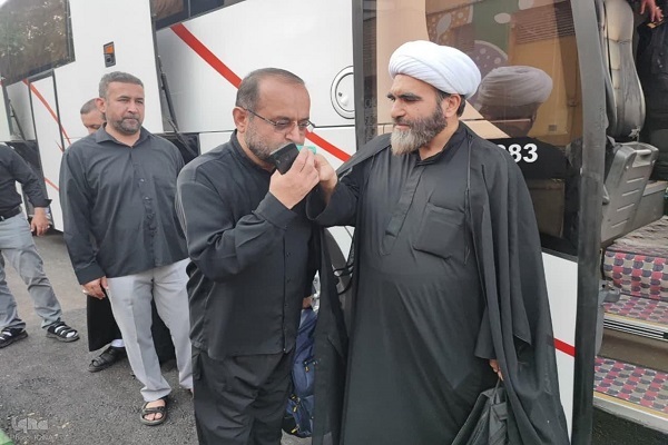 Members of Al-Mustafa International University’s Arbaeen Quranic convoy left for Iraq on August 19, 2024, to take part in the Arbaeen pilgrimage.