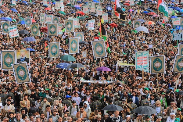 Million-Man March in Yemen Denounces Quran Desecration by Israeli Troopers