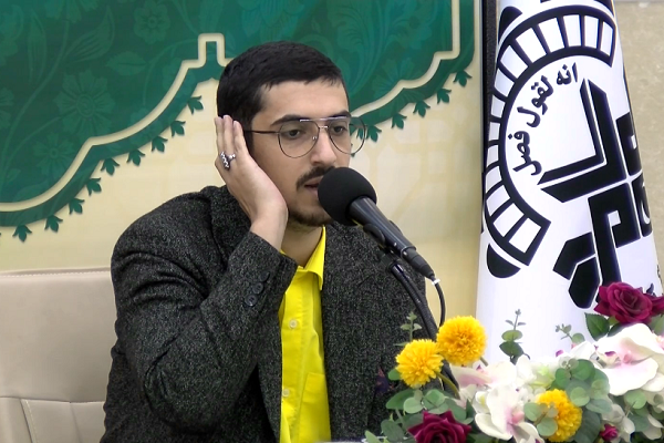 Iranian Quran reciter Seyed Sadeq Moslemi