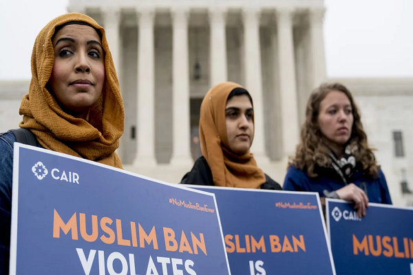 Protest against Muslim ban