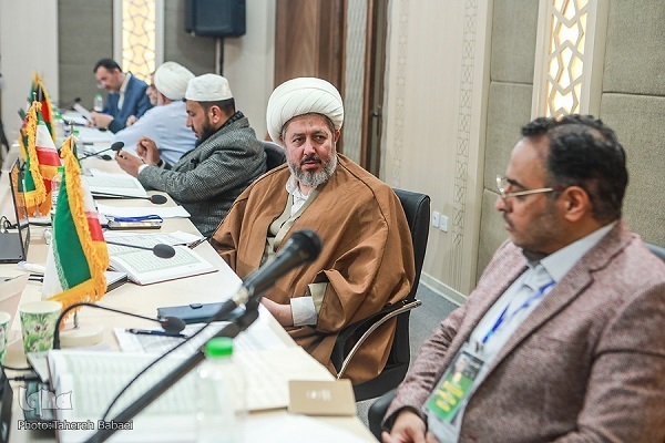 Hojat-ol-Islam Hamid Reza Deryati, a member of the panel of judges in the final round of Iran’s 41st International Holy Quran Competition.