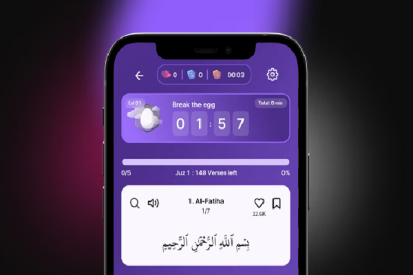 A Quranic app