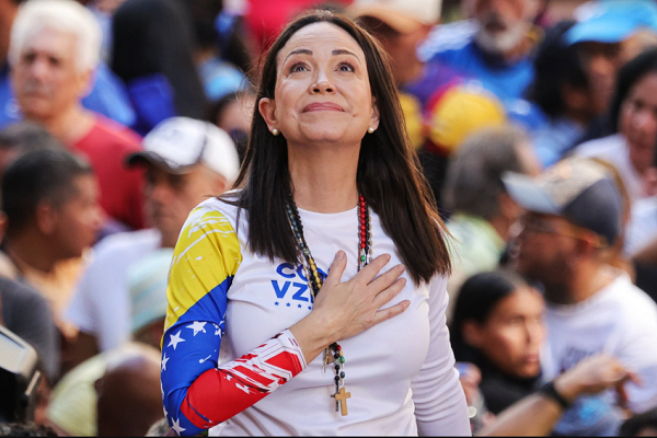 Venezuelan politician Maria Corina Machado won the 2025 Nobel Peace Prize.