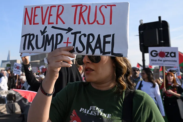 Israel Has Violated Every Ceasefire Deal It’s Ever Signed, London Demonstrators Say