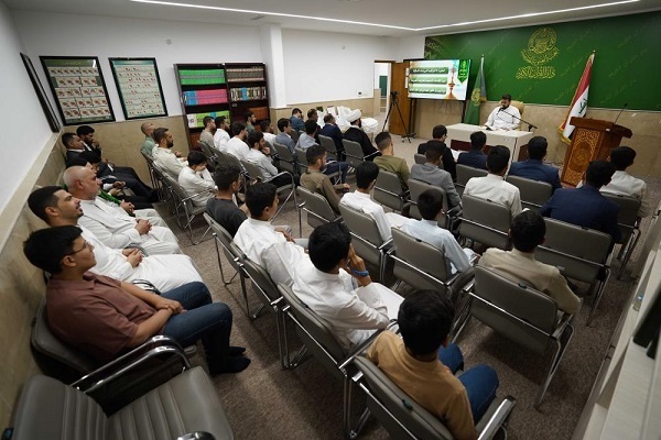 Graduation ceremony for participants in three specialized Quranic recitation courses organized by the Dar-ol-Quran Center of the Astan (custodianship) of Imam Ali (AS) holy shrine