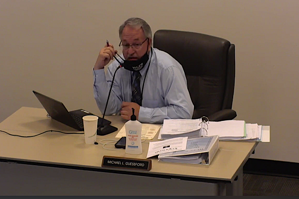 Washington County Board of Education Vice President Mike Guessford