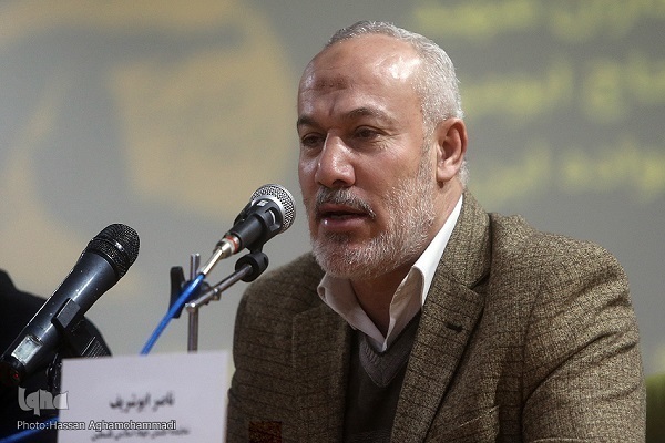 Nasser Abu Sharif, the representative of the Palestinian Islamic Jihad movement in Iran
