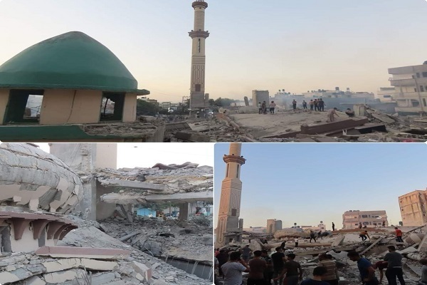Gaza No Domes, Minarets Two Years after Start of Genocidal War