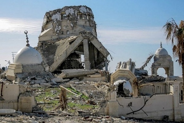 Gaza No Domes, Minarets Two Years after Start of Genocidal War