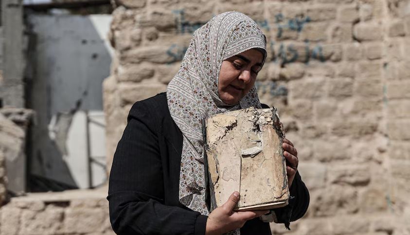 Efforts Grow in Gaza to Save Historic Books and Fragile Texts