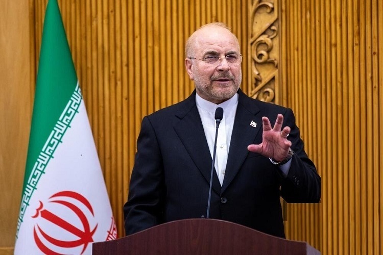 Iranian Parliament Speaker Mohammad Bagher Ghalibaf