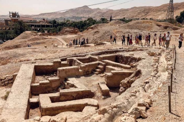 A Palestinian heritage site.