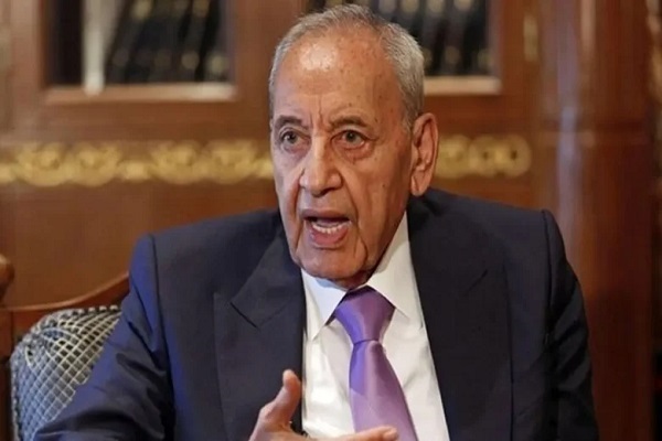 Lebanese Parliament Speaker Nabih Berri