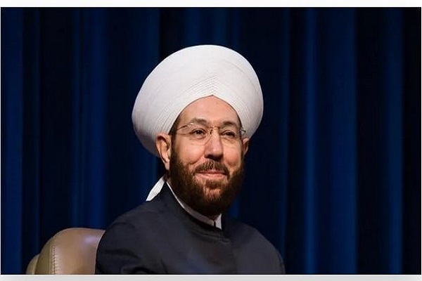 Sheikh Badreddin Hassoun, the former Mufti of Syria