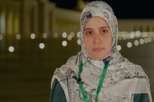 Rukia Rifat Abdel Bari came first in the category of memorizing the Quran through Hafs and Tajweed in the women’s section of Egypt’s 32nd international Quran competition (December 2025).