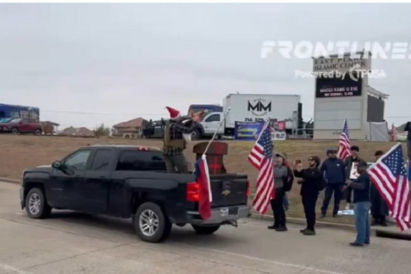 In a controversial protest in Plano, Florida Republican Senate candidate Jake Lang insulted the Holy Quran.