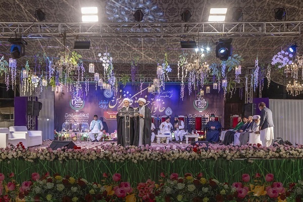 A conference on the life of Hazrat Fatima Zahra (SA) held in Karachi, Pakistan (December 2025).