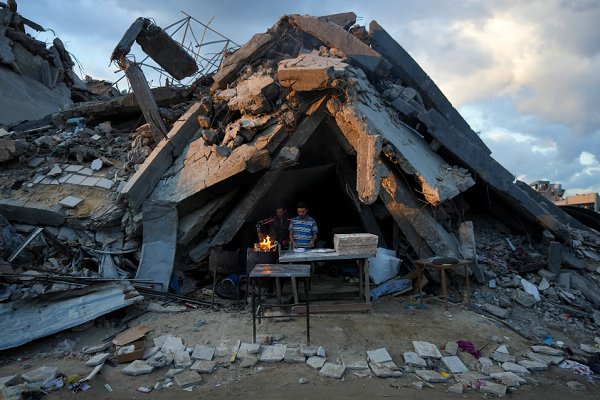 Destruction resulting from Israeli attacks in Gaza