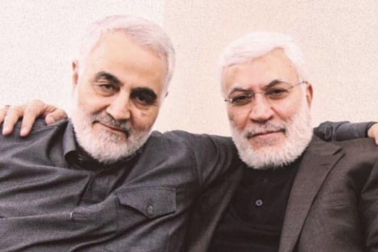 Lt General Qassem Soleimani and Abu Mahdi Al-Muhandis