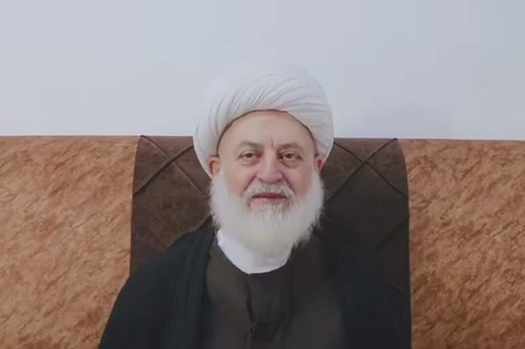 Sheikh Ghazal al-Ghazal, the head of Syria’s Supreme Islamic Alawite Council