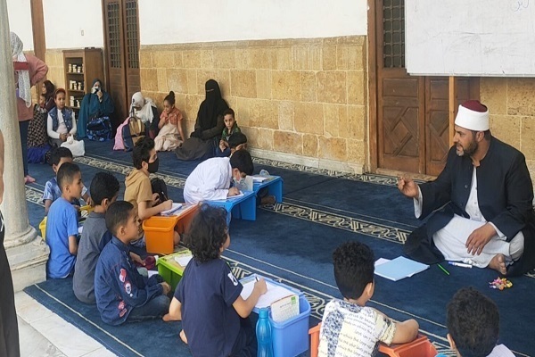 A Quranic course at Egypt’s Al-Azhar.