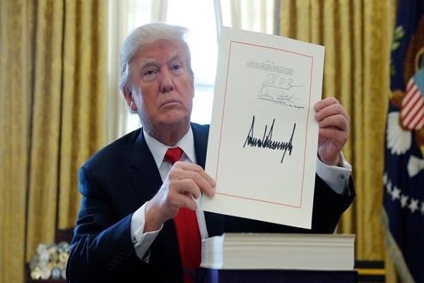 US President Donald Trump
