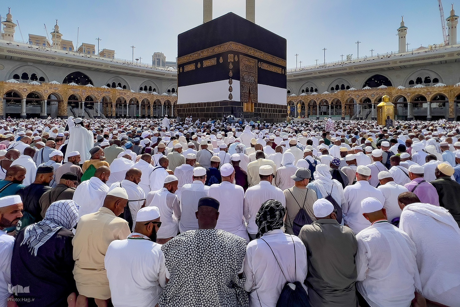 Hajj pilgrims in Mecca