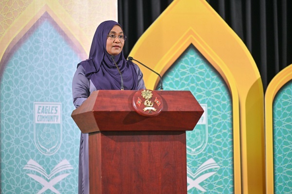 Maldives’ First Lady Sajidha Mohamed