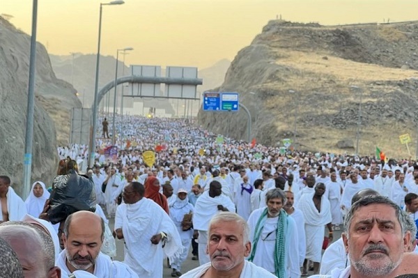 Hajj pilgrims in Mecca