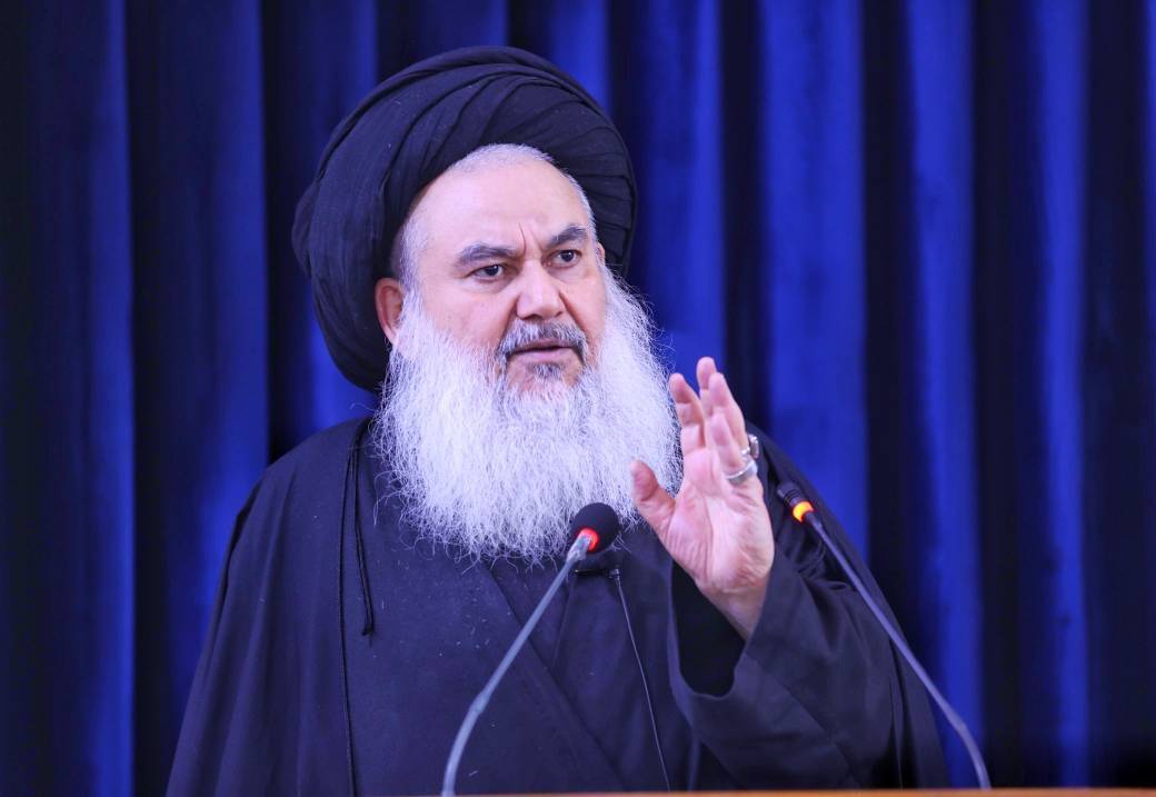 Ayatollah Sayed Yaseen al-Mousawi, the Friday prayer leader of Baghdad