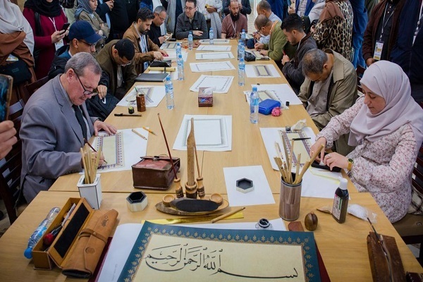 The 13th international Arabic calligraphy festival in Algeria was held in the city of al-Madiya from May 12 to 15,