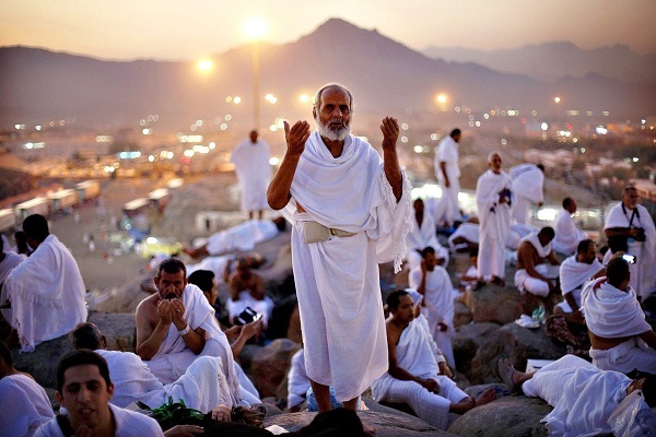 hajj pilgrims in Mecca