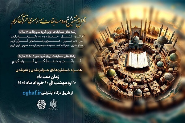 Poster of Iran’s 48th Nat’l Quran Contest