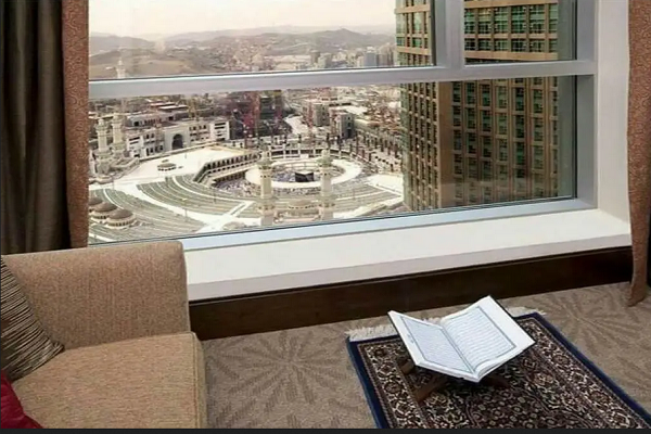 A hotel in Mecca