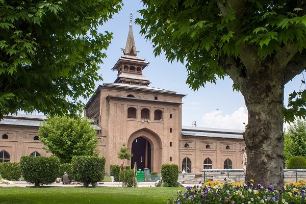 Jamia Masjid in Srinagar, Indian-administered Kashmir